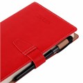 Ежедневник датированный 2025, А5, 143х218 мм, BRAUBERG "Journal", под кожу, застежка, органайзер, красный, 115880 115880