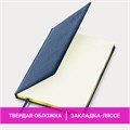 Ежедневник датированный 2025, БОЛЬШОЙ ФОРМАТ, 210х297 мм, А4, BRAUBERG "Comodo", под кожу, синий, 115735 115735