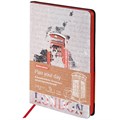 Ежедневник недатированный А5 (138х213 мм), BRAUBERG VISTA, под кожу, гибкий, 136 л., "Good old England", 112010 112010