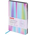 Ежедневник недатированный А5 (138х213 мм), BRAUBERG VISTA, под кожу, гибкий, 136 л., "Gradient", 112033 112033