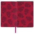 Ежедневник недатированный А5 (138х213 мм), BRAUBERG VISTA, под кожу, гибкий, 136 л., "Pomegranate", 112022 112022
