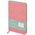Ежедневник недатированный А5 138х213 мм BRAUBERG "Metropolis Mix", под кожу, 136 л., розовый, 113295 113295