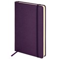 Ежедневник недатированный А5 138х213мм BRAUBERG Base, под кожу, 160л, фиолетовый, 116256 116256