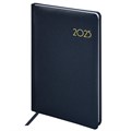 Еженедельник датированный 2025, А5, 145х215 мм, BRAUBERG "Select", балакрон, темно-синий, 115971 115971