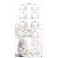 Календарь настенный перекидной на 2025 г., BRAUBERG, 12 листов, 29х29 см, "Цветы", 116167 116167