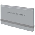 Еженедельник недатированный с резинкой 171х93 мм, BRAUBERG, твердый, 64 л., "Minimal", серый, 116311 116311