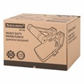 Дырокол металлический МОЩНЫЙ BRAUBERG "EXTRA Heavy duty", до 110 листов, черно-синий, 272721 272721