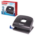 Дырокол BRAUBERG "Extra", до 20 листов, черный, 229091 229091