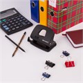 Дырокол BRAUBERG "SX-20", до 20 листов, черный, 229694 229694