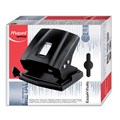 Дырокол MAPED (Франция) "Essentials Metal", металлический, большой, на 35 листов, черный, 403411 224925
