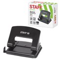 Дырокол STAFF "Manager", металлический средний, до 20 листов, черный, 224649 224649
