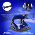 Дырокол металлический BRAUBERG "PN-150M", до 35 листов, синий, 227789 227789