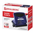Дырокол металлический BRAUBERG "PN-150M", до 35 листов, синий, 227789 227789