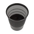 Корзина для бумаг BRAUBERG сетчатая, 14 л, черная, 237003 237003