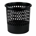 Корзина для бумаг STAFF "Basic" сетчатая, 11 л, черная, 237917 237917