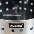 Урна-корзина для мусора 12 литров "Bionic", МАТОВАЯ, перфорированная, LAIMA, 232268 232268
