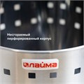 Урна-корзина для мусора 7 литров "Bionic", МАТОВАЯ, перфорированная, LAIMA, 232267 232267
