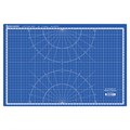 Коврик (мат) для резки BRAUBERG EXTRA 5-слойный, А3 (450х300 мм), двусторонний, толщина 3 мм, синий, 237177 237177