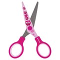 Ножницы 130 мм с цветной печатью "Поросята", розовые, закругленные, BRAUBERG KIDS, 232272 232272