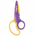 Ножницы ЮНЛАНДИЯ "ЁЖИК", 127 мм, безопасные пластиковые лезвия, эргономичные ручки, ассорти, 236982 236982