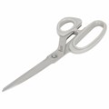 Ножницы портновские 230 мм, КЛАССИЧЕСКИЕ, серые, пластиковые ручки, ОСТРОВ СОКРОВИЩ, 665602 665602