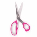 Ножницы портновские ОСТРОВ СОКРОВИЩ ПРЕМИУМ, 210 мм, фуксия с резиновыми серыми вставками, 237454 237454