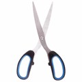 Ножницы BRAUBERG "Classic+", 205 мм, черно-синие, классической формы, резиновые вставки, 236449 236449
