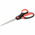 Ножницы BRAUBERG "Office", 160 мм, красно-черные, прорезиненные ручки, 2-х сторонняя заточка, 231564 231564