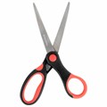 Ножницы BRAUBERG "Office", 160 мм, красно-черные, прорезиненные ручки, 2-х сторонняя заточка, 231564 231564