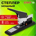 Степлер МОЩНЫЙ №24/6-23/24 металлический STAFF "HEAVY DUTY ECO", до 200 листов, черный, 272737 272737
