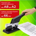 Степлер МОЩНЫЙ №24/6-23/24 металлический STAFF "HEAVY DUTY ECO", до 200 листов, черный, 272737 272737