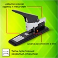 Степлер МОЩНЫЙ №24/6-23/24 металлический STAFF "HEAVY DUTY ECO", до 200 листов, черный, 272737 272737