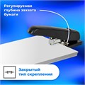 Степлер МОЩНЫЙ до 100 листов BRAUBERG "Heavy Duty Extra", скобы № 24/6-23/13, 270552 270552