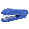 Степлер №10 BRAUBERG "SX-19", до 12 листов, с антистеплером, синий, 228588 228588