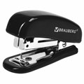 Степлер №10 МИНИ BRAUBERG "Classic", до 12 листов, с антистеплером, черный, 222544 222544