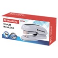 Степлер №24/6, 26/6 BRAUBERG "Extra", до 30 листов, серый, 229089 229089