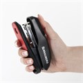 Степлер №24/6, 26/6 BRAUBERG "Extra", до 30 листов, черно-красный, 229085 229085