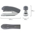 Степлер №24/6, 26/6 BRAUBERG "Original", до 25 листов, серый, 222535 222535