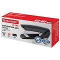 Степлер №24/6, 26/6 BRAUBERG "ULTRA", до 30 листов, с антистеплером, черный, 228756 228756