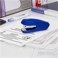Степлер №24/6, 26/6 STAFF "EVERYDAY", до 20 листов, синий, 228740 228740
