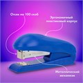 Степлер №24/6, №26/6 BRAUBERG "UNIVERSAL", до 30 листов, на 100 скоб, синий, 272718 272718