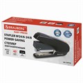 Степлер ЭНЕРГОСБЕРЕГАЮЩИЙ №24/6 - 24/8 BRAUBERG "Easy Press", до 40 листов, БЕЗ УСИЛИЙ, 228742 228742