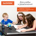 Коврик-подкладка, скатерть ПВХ прозрачная, гибкое/мягкое стекло, 120х75 см, 0,5 мм, DASWERK, 607876 607876