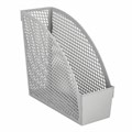 Лоток вертикальный для бумаг STAFF "Profit", 270х100х250 мм, сетчатый, полипропилен, серый, 237252 237252