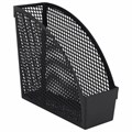 Лоток вертикальный для бумаг STAFF "Profit", 270х100х250 мм, сетчатый, полипропилен, черный, 237253 237253
