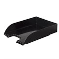 Лоток горизонтальный для бумаг BRAUBERG "Office style", 320х245х65 мм, черный, 237286 237286