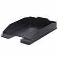 Лоток горизонтальный для бумаг BRAUBERG ECONOMY, 340х255х60 мм, черный, 238106 238106