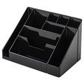 Подставка-органайзер BRAUBERG GRAND OFFICE, 9 отделений, 115х160х105 мм, черная, 238098 238098