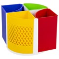 Подставка-органайзер STAFF "Octet", 4-8 отделений (трансформер), вращающаяся, разноцветная, 238322 238322