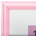 Рамка 15х21 см небьющаяся, багет 17,5 мм, пластик, BRAUBERG "Colorful", розовая, 391247 391247